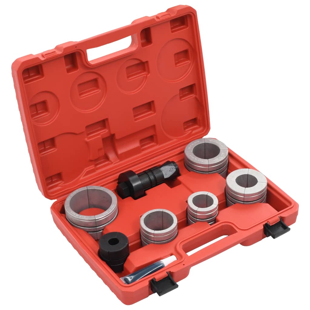 JUNG Vida 8-tlg. Rohraufweiter-Set Kohlenstoffstahl und Aluminium