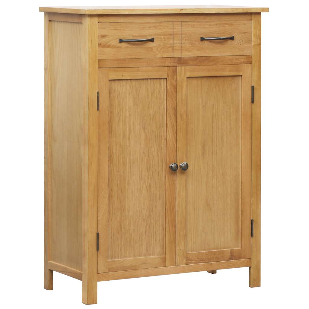 JUNG Vida Schuhschrank 76x37x105 cm Eiche Massivholz