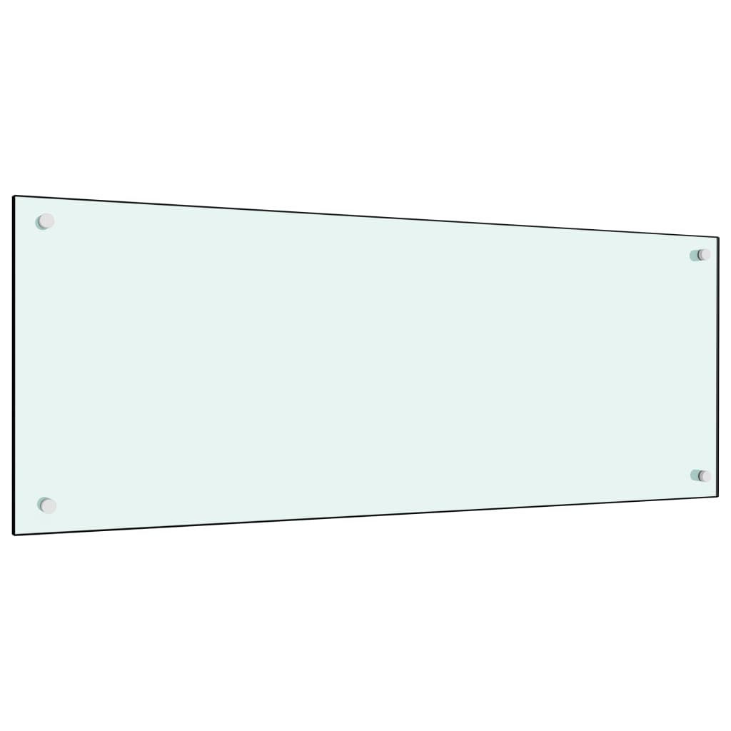 JUNG Vida Küchenrückwand Weiß 100x40 cm Hartglas