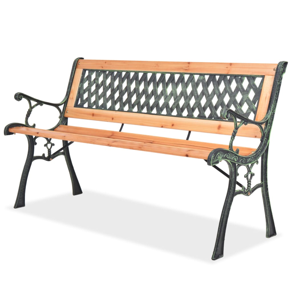 JUNG Vida Gartenbank 122 cm Holz