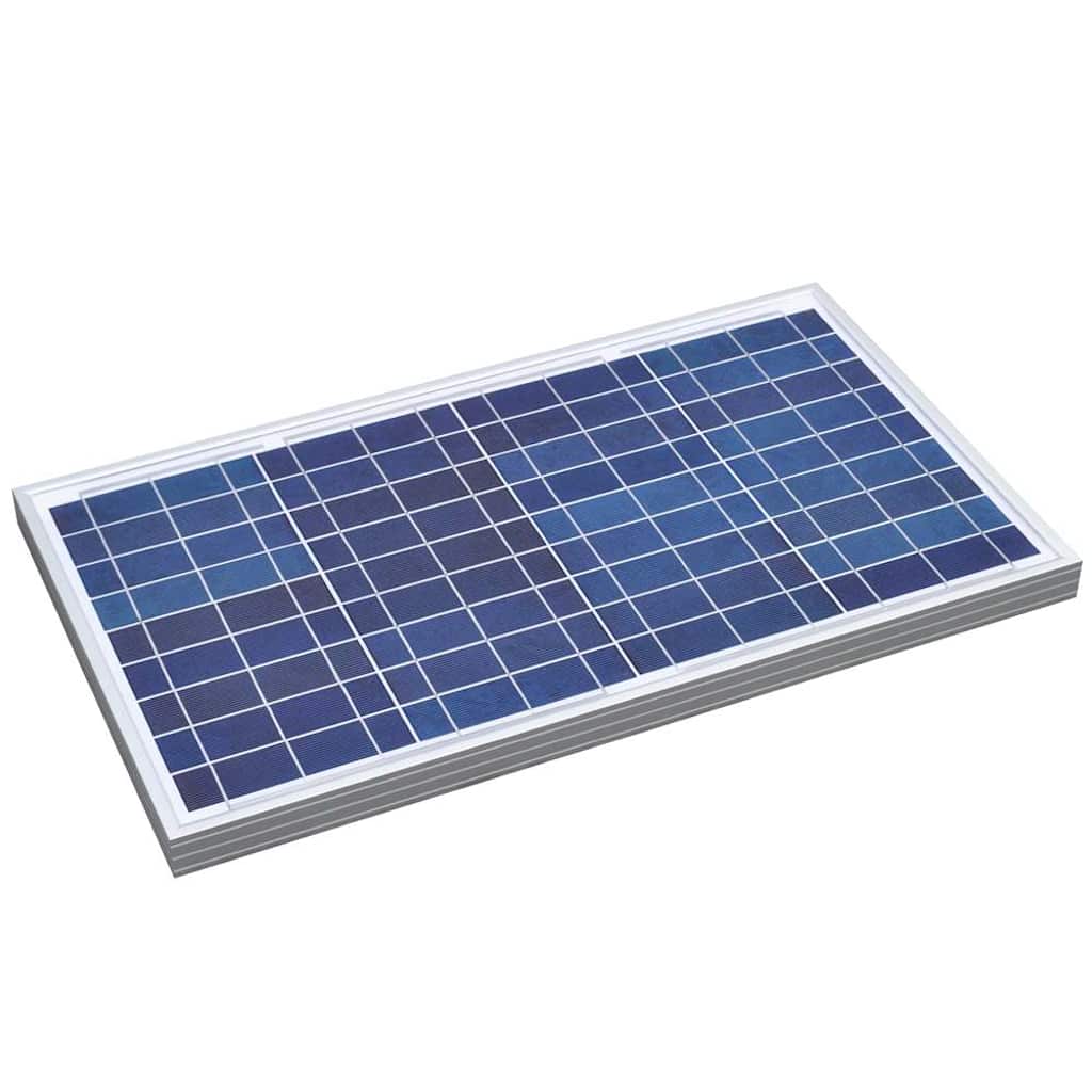JUNG Vida Tragbares Solarpanel 30 W Aluminium