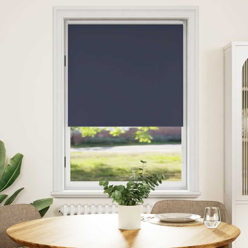 JUNG Vida Verdunkelungsrollo 84,4 x 175 cm, Stoffbreite 80 cm, Marineblau