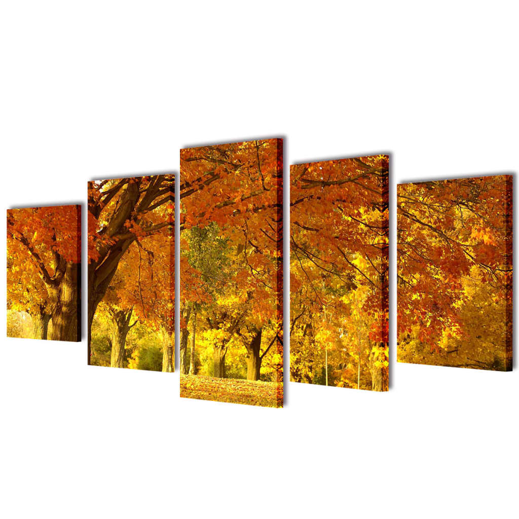 JUNG Vida Bilder Dekoration Set Ahorn 200 x 100 cm