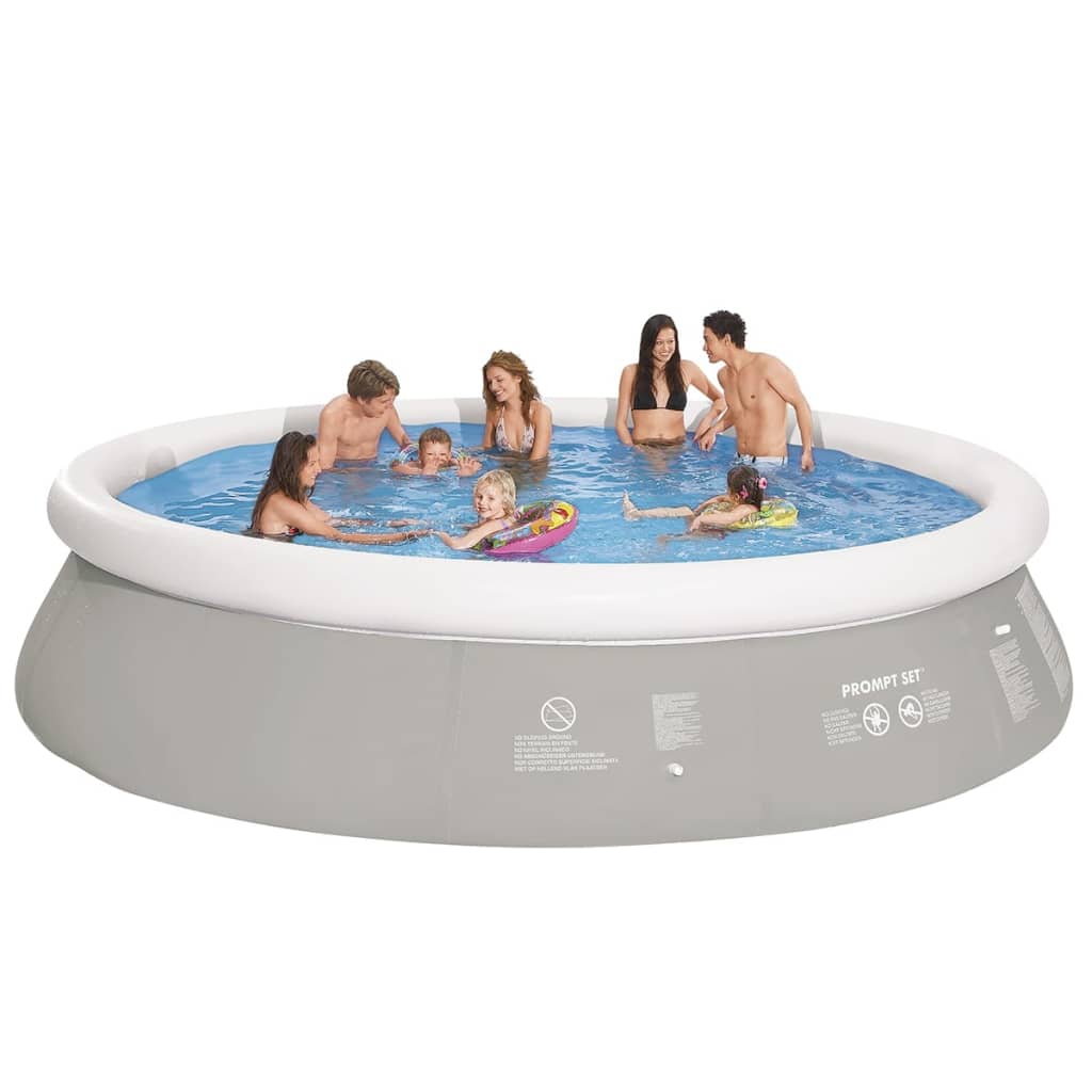 JUNG Vida Jilong Aufblasbarer Pool Grau 450×122 cm