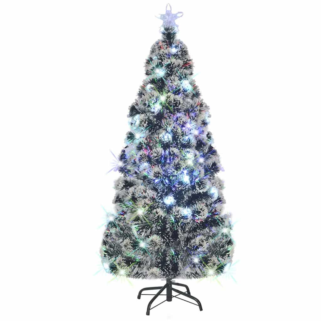 JUNG Vida Vorbeleuchteter Weihnachtsbaum mit Ständer und LED 210 cm Glasfaser