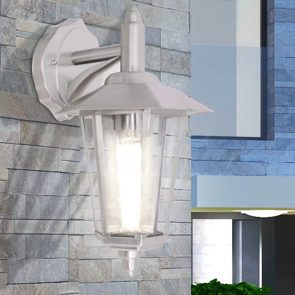 JUNG Vida Außenwandlampe Laterne Hängend Edelstahl