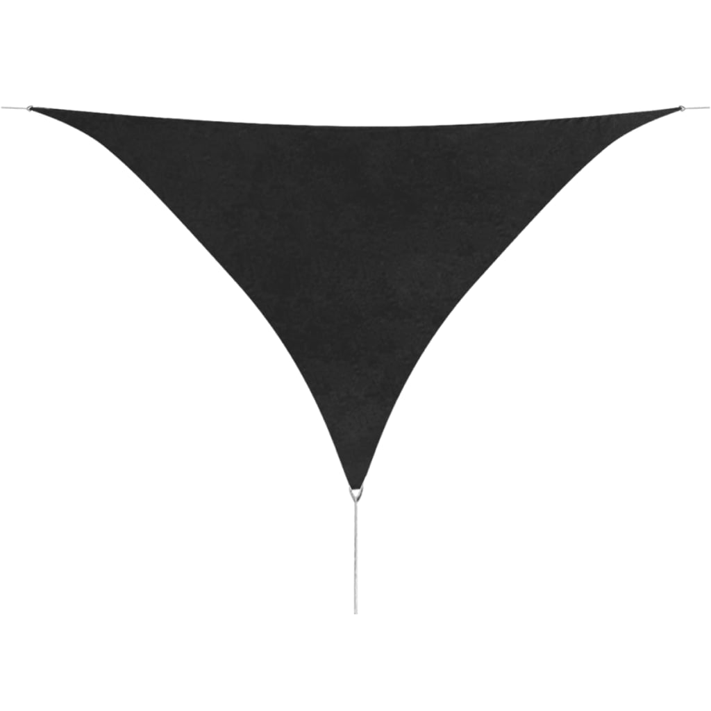JUNG Vida Sonnensegel Oxford-Gewebe Dreieckig 5x5x5 m Anthrazit