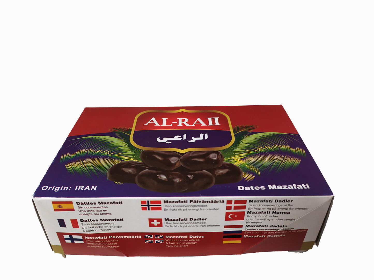Al-Raii Dates Mazafati Trockenfrucht-Spezialität 500g Snack