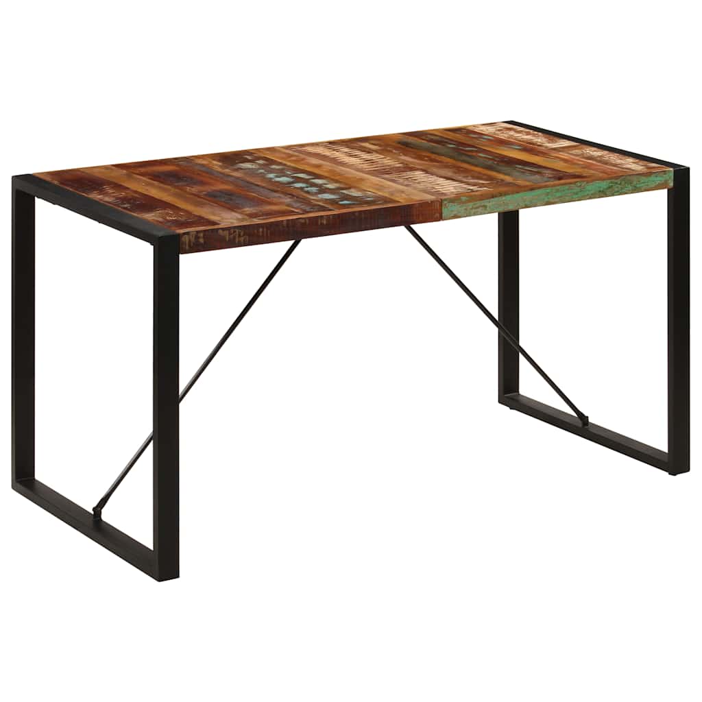 JUNG Vida Esstisch 140x70x75 cm Altholz Massiv