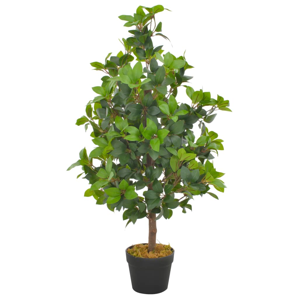 JUNG Vida Künstliche Pflanze Lorbeerbaum mit Topf Grün 90 cm