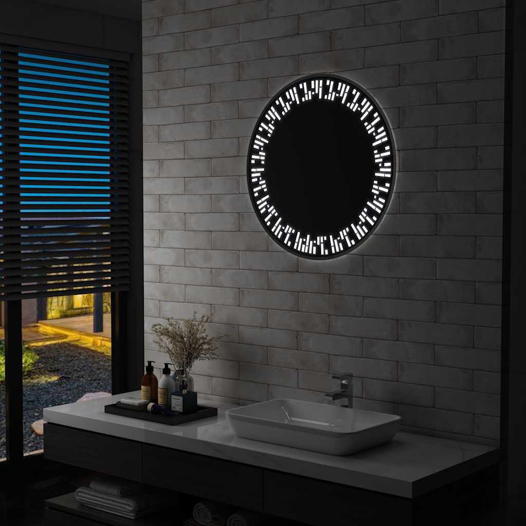 JUNG Vida Badezimmerspiegel mit LED 70 cm