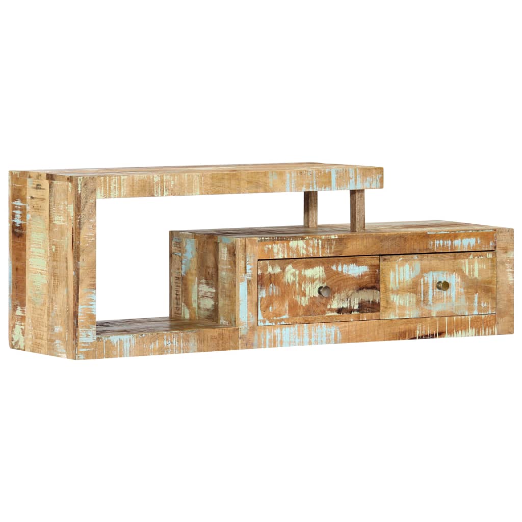 JUNG Vida TV-Schrank 120x30x40 cm Altholz Massiv