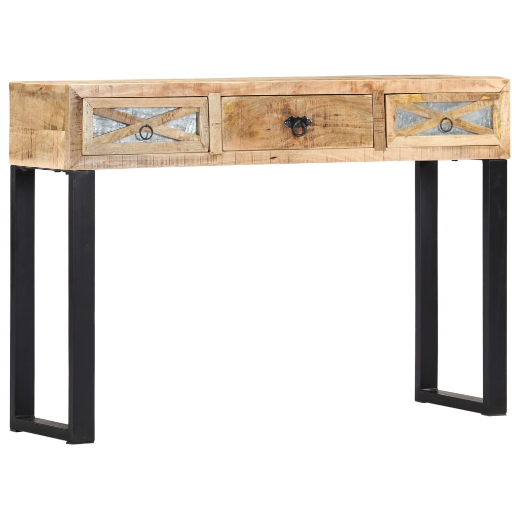 JUNG Vida Konsolentisch 110 x 30 x 76 cm Mangoholz Massiv