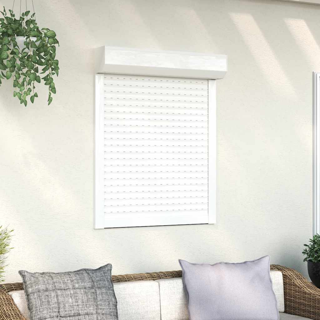 JUNG Vida Rollladen Aluminium 80x100 cm Weiß