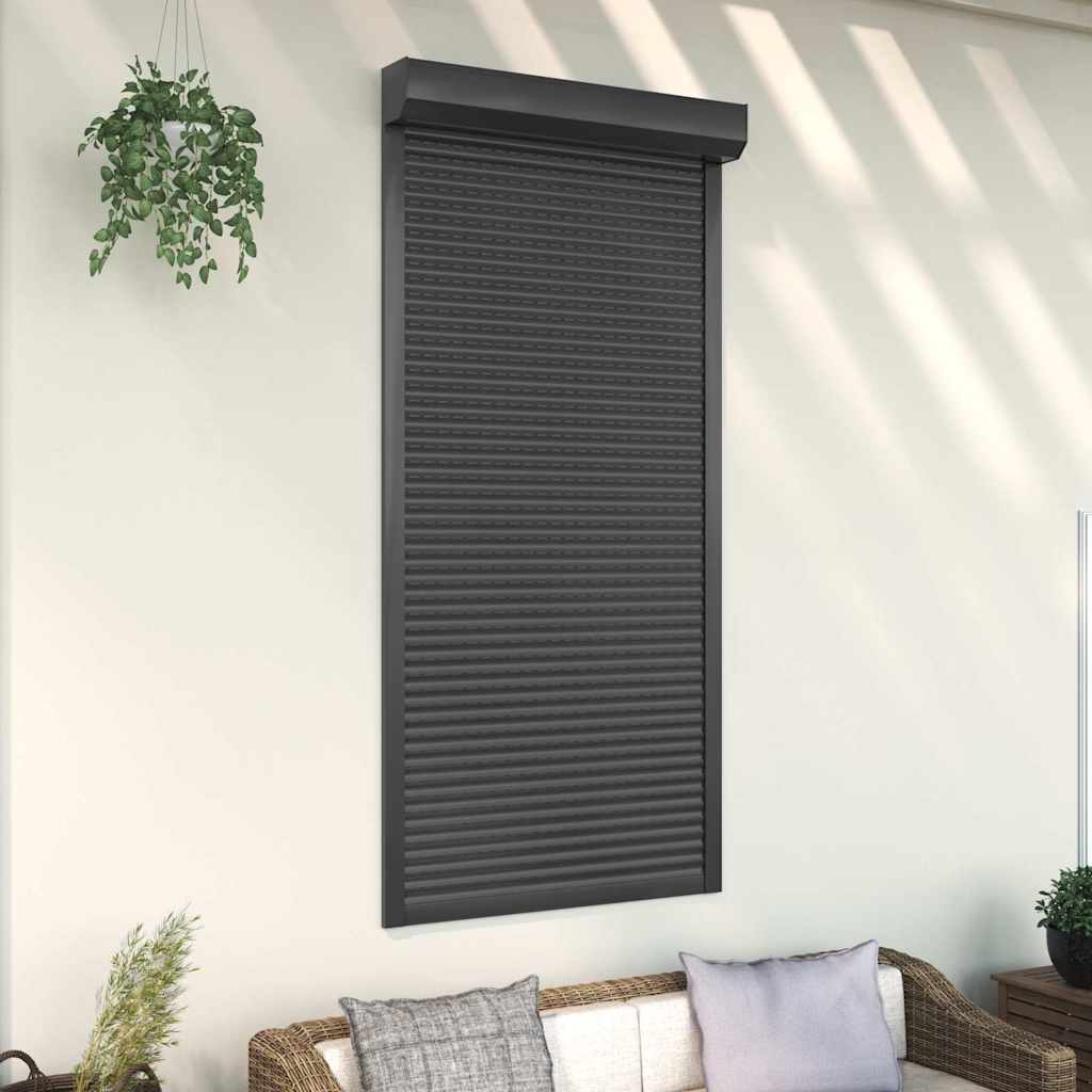 JUNG Vida Rollladen Aluminium 100x210 cm Anthrazit