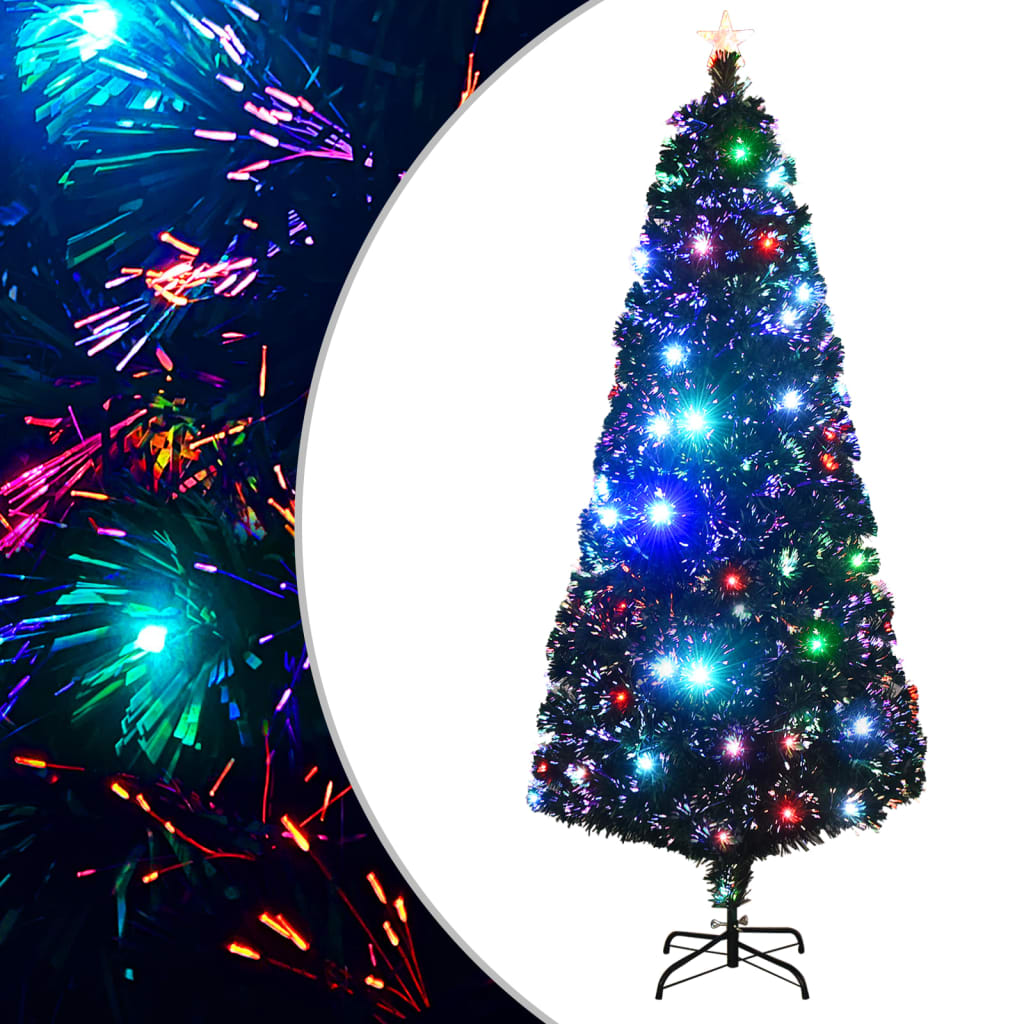 JUNG Vida Vorbeleuchteter Weihnachtsbaum mit Ständer und LED 210 cm Glasfaser