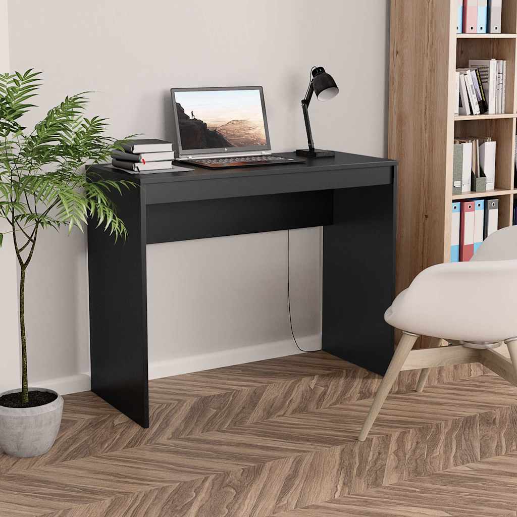 JUNG Vida Schreibtisch Schwarz 90x40x72 cm Holzwerkstoff
