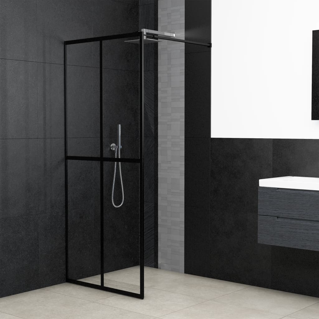 JUNG Vida Duschwand für Walk-in Dusche Klares Sicherheitsglas 100x195 cm