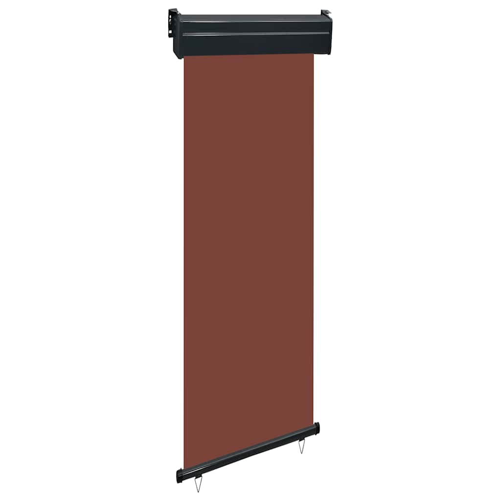 JUNG Vida Balkon-Seitenmarkise 65x250 cm Braun