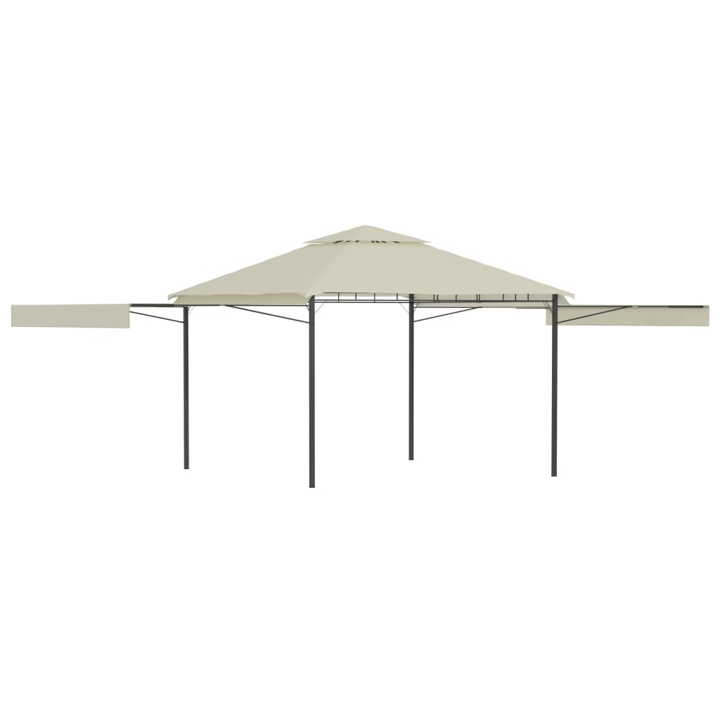 JUNG Vida Pavillon mit Doppelt Erweiterten Dächern 3x3x2,75 cm 180 g/m²