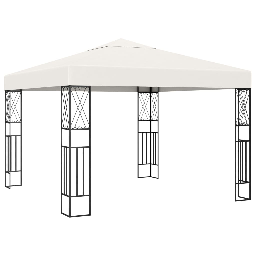 JUNG Vida Pavillon 3×3 m Creme Stoff