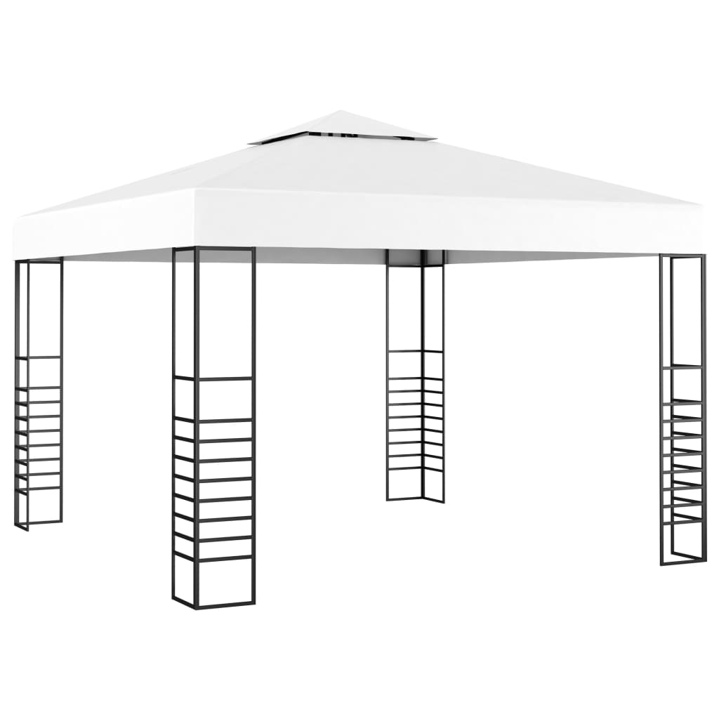 JUNG Vida Gartenpavillon 3×3 m Weiß