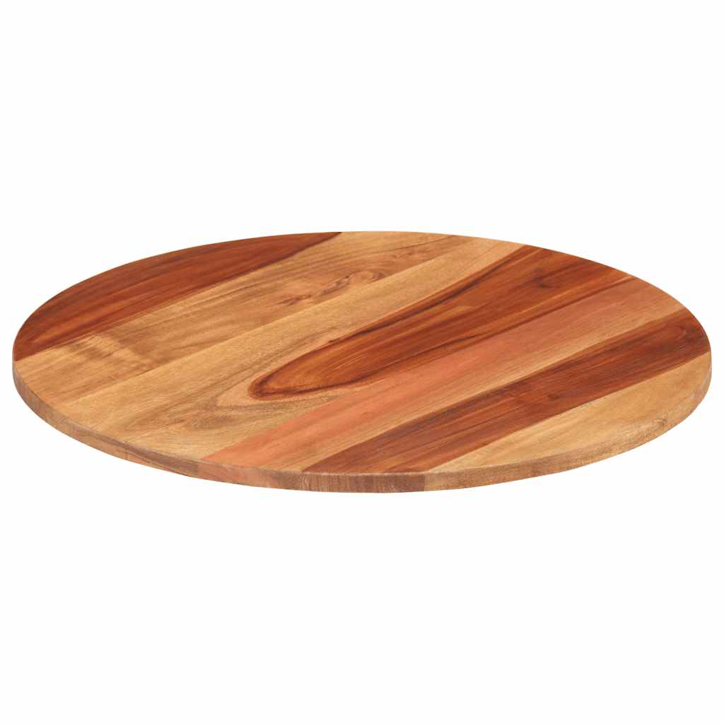 JUNG Vida Tischplatte Massivholz Akazie Rund 15-16 mm 50 cm