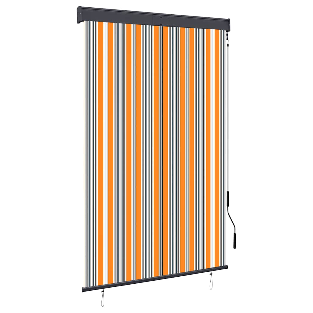JUNG Vida Außenrollo 120 x 250 cm Gelb und Blau