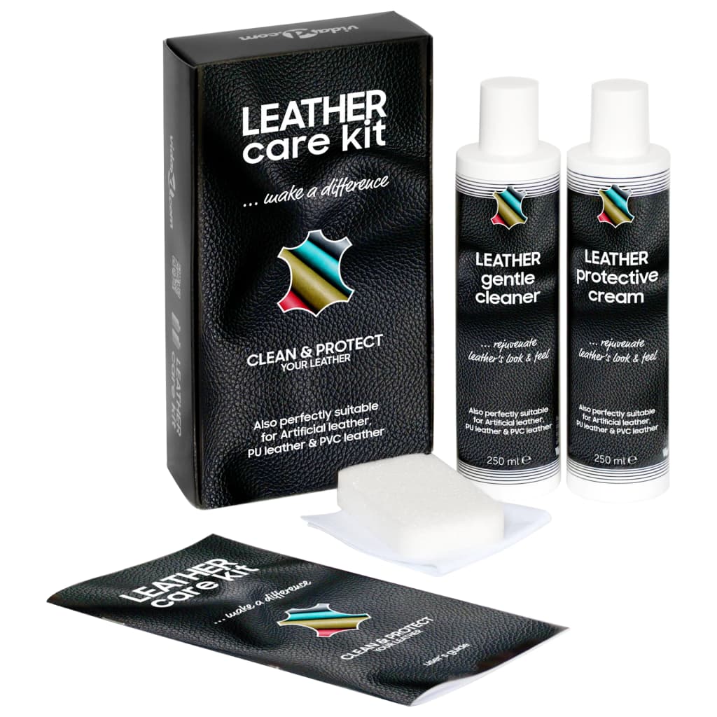 JUNG Vida Lederpflege-Set CARE KIT 2x250 ml