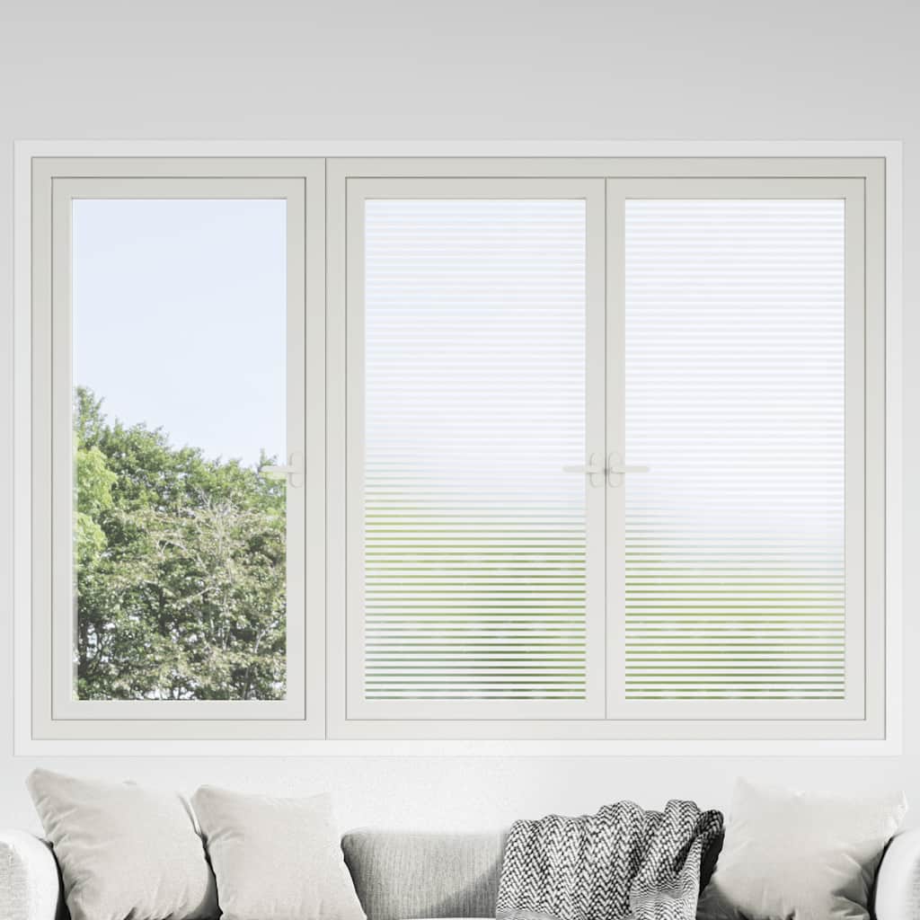 JUNG Vida Fensterfolie Matt Streifen-Design 0,9x100 m PVC