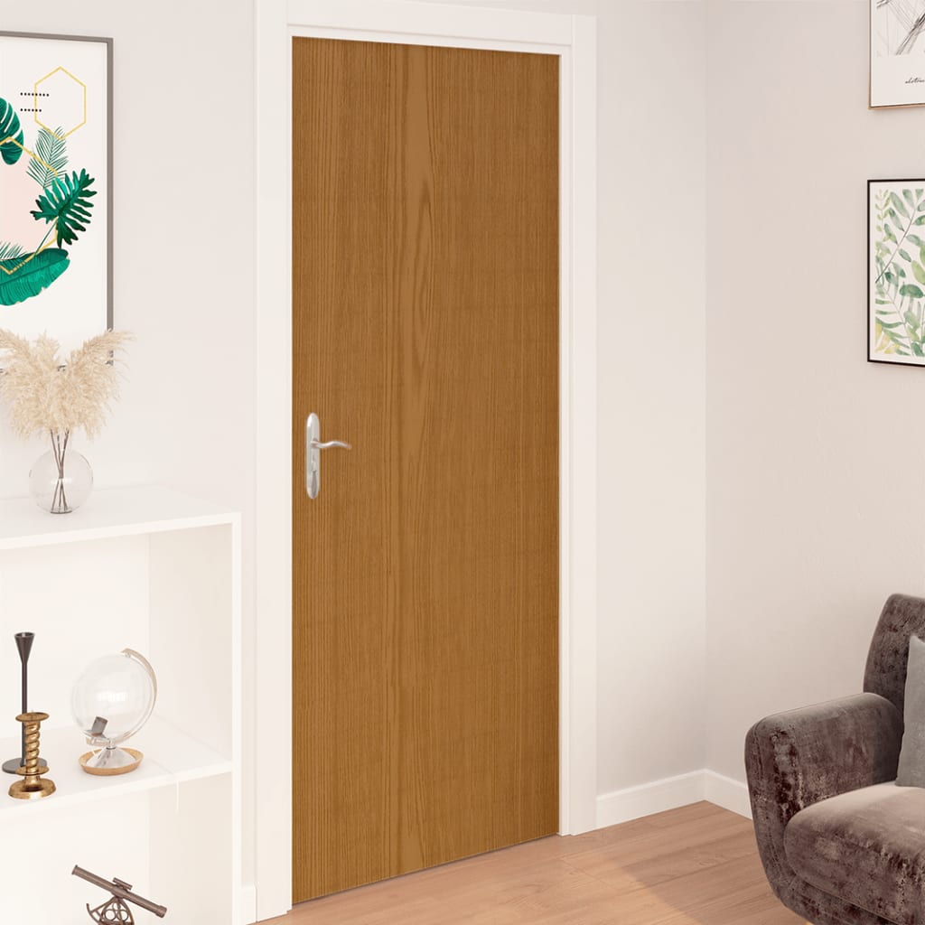 JUNG Vida Selbstklebende Türfolien 2 Stk. Helle Eiche 210 x 90 cm PVC