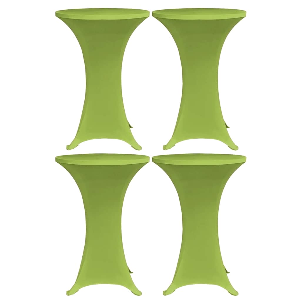 JUNG Vida Stretch-Tischhussen 4 Stk. 60 cm Grün