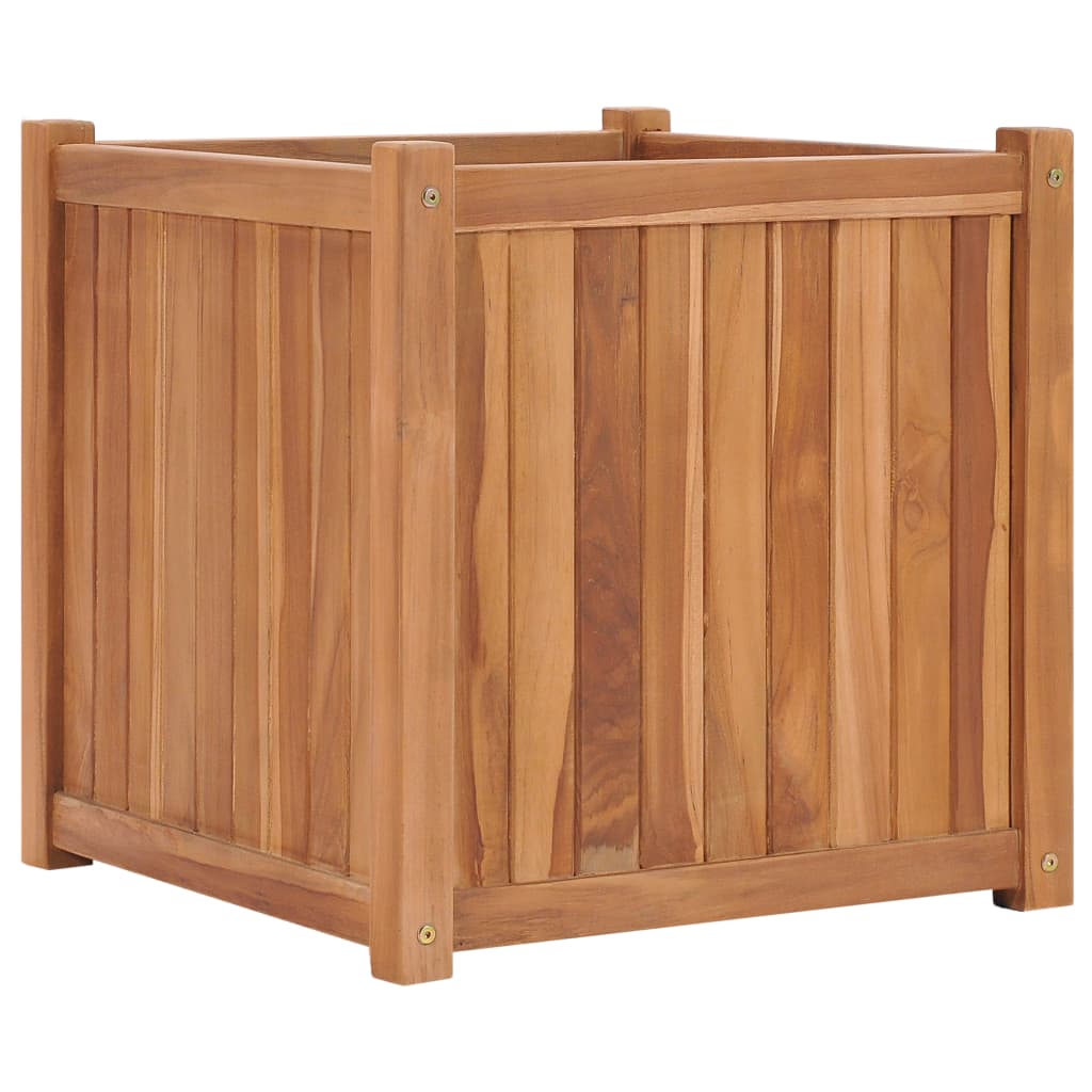 JUNG Vida Hochbeet 50x50x50 cm Massivholz Teak