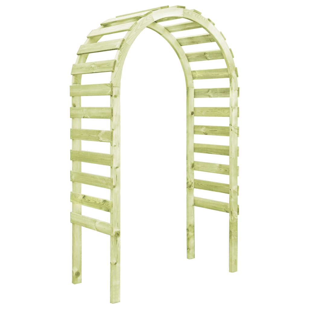JUNG Vida Gartenpergola 130×60×230 cm Kiefernholz Imprägniert