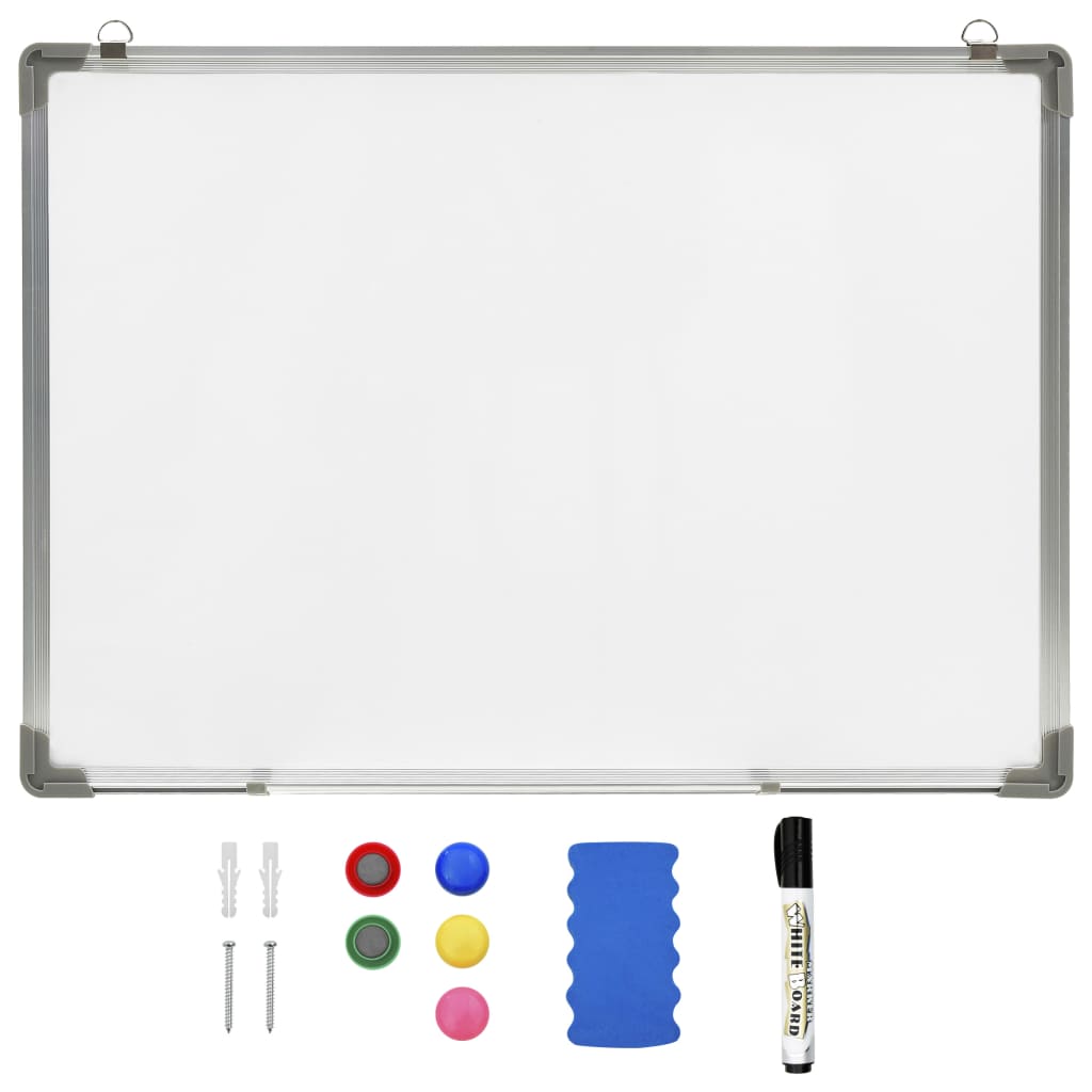 JUNG Vida Magnetisches Whiteboard Weiß 90 x 60 cm Stahl