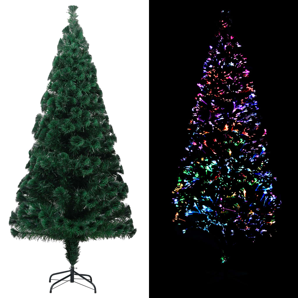 JUNG Vida Künstlicher Weihnachtsbaum mit Ständer Grün 180 cm Glasfaser
