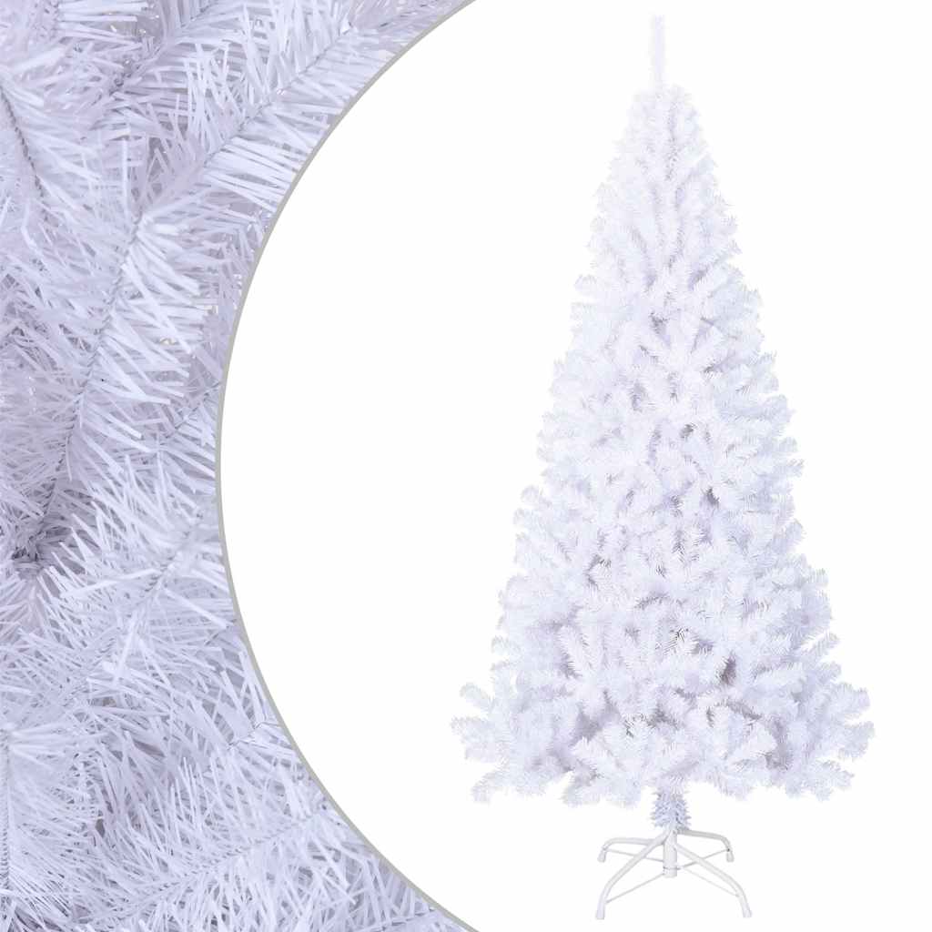 JUNG Vida Künstlicher Weihnachtsbaum mit Dicken Zweigen Weiß 180 cm PVC