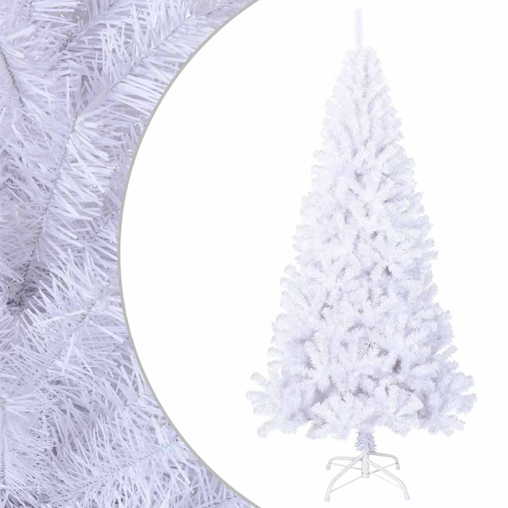 JUNG Vida Künstlicher Weihnachtsbaum mit Dicken Zweigen Weiß 210 cm PVC