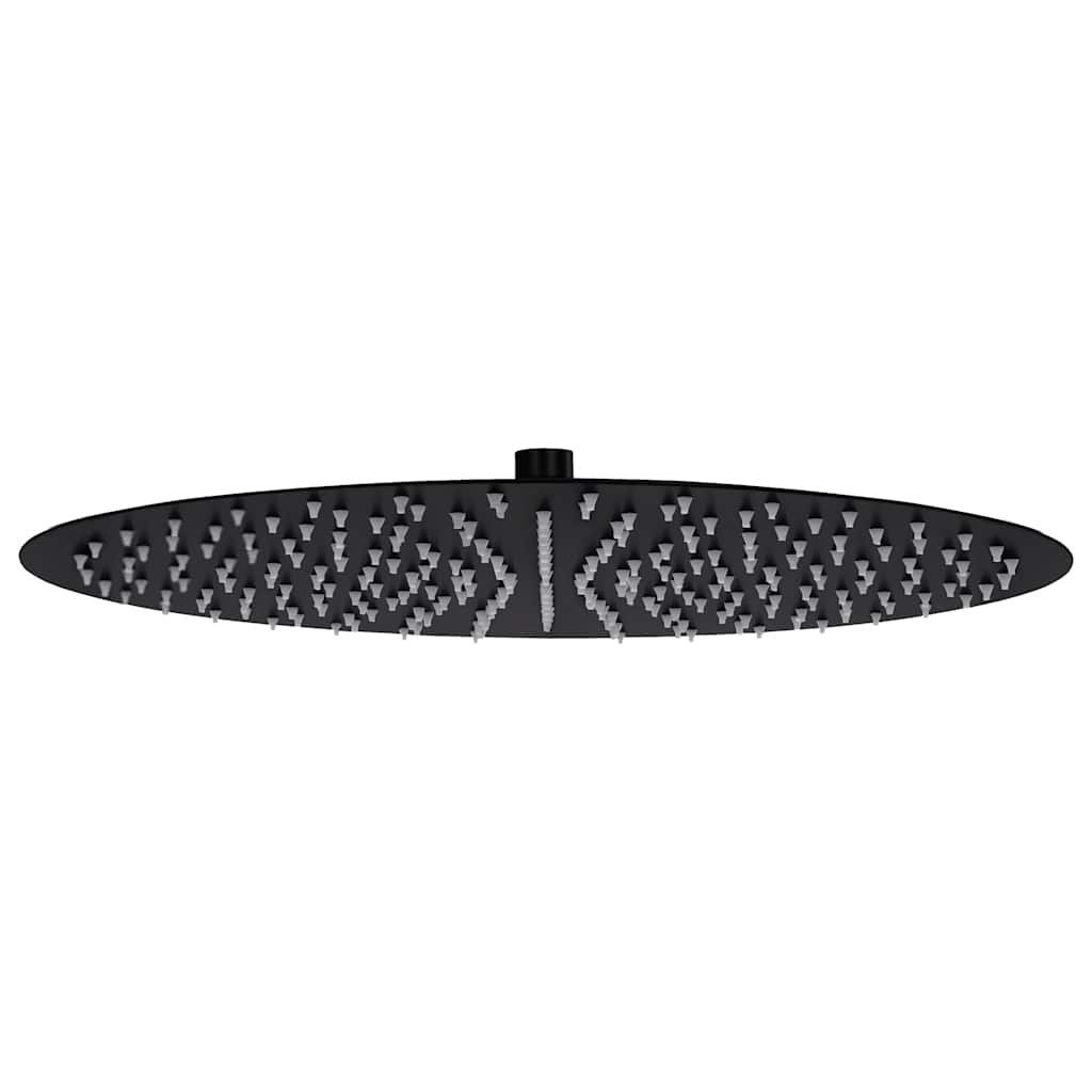 JUNG Vida Regenbrause Edelstahl 40 cm Rund Schwarz