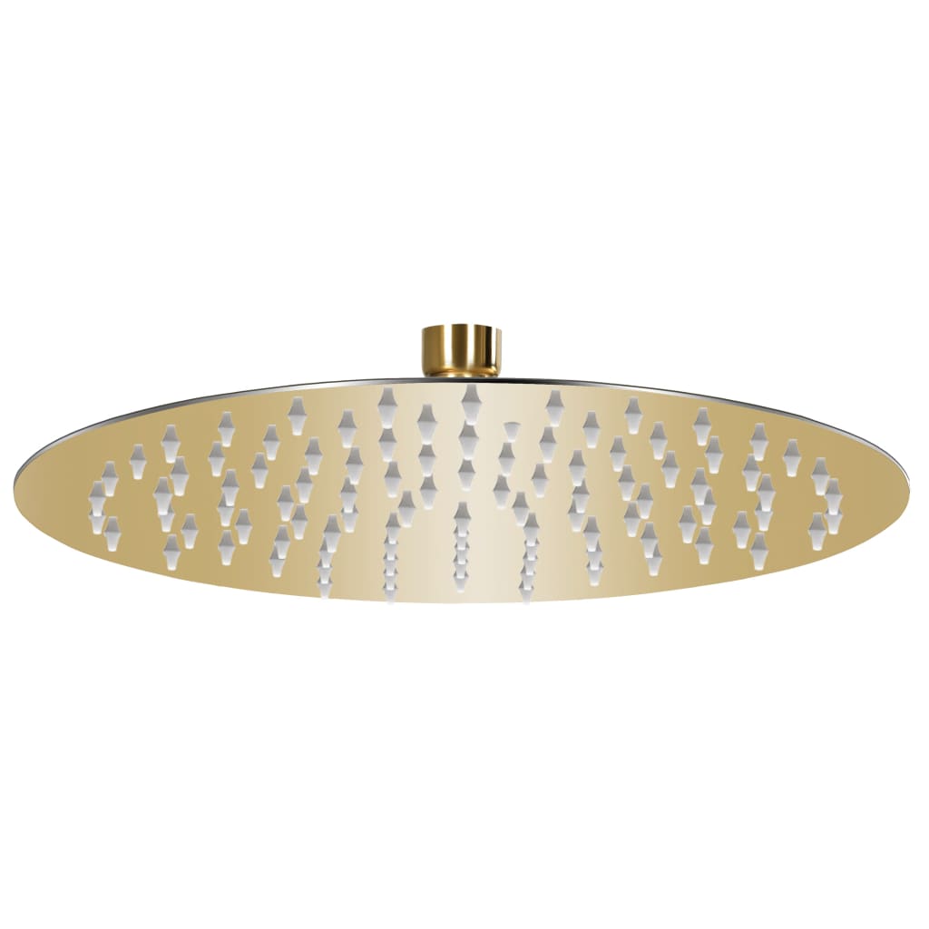 JUNG Vida Regenbrause Edelstahl 25 cm Rund Golden