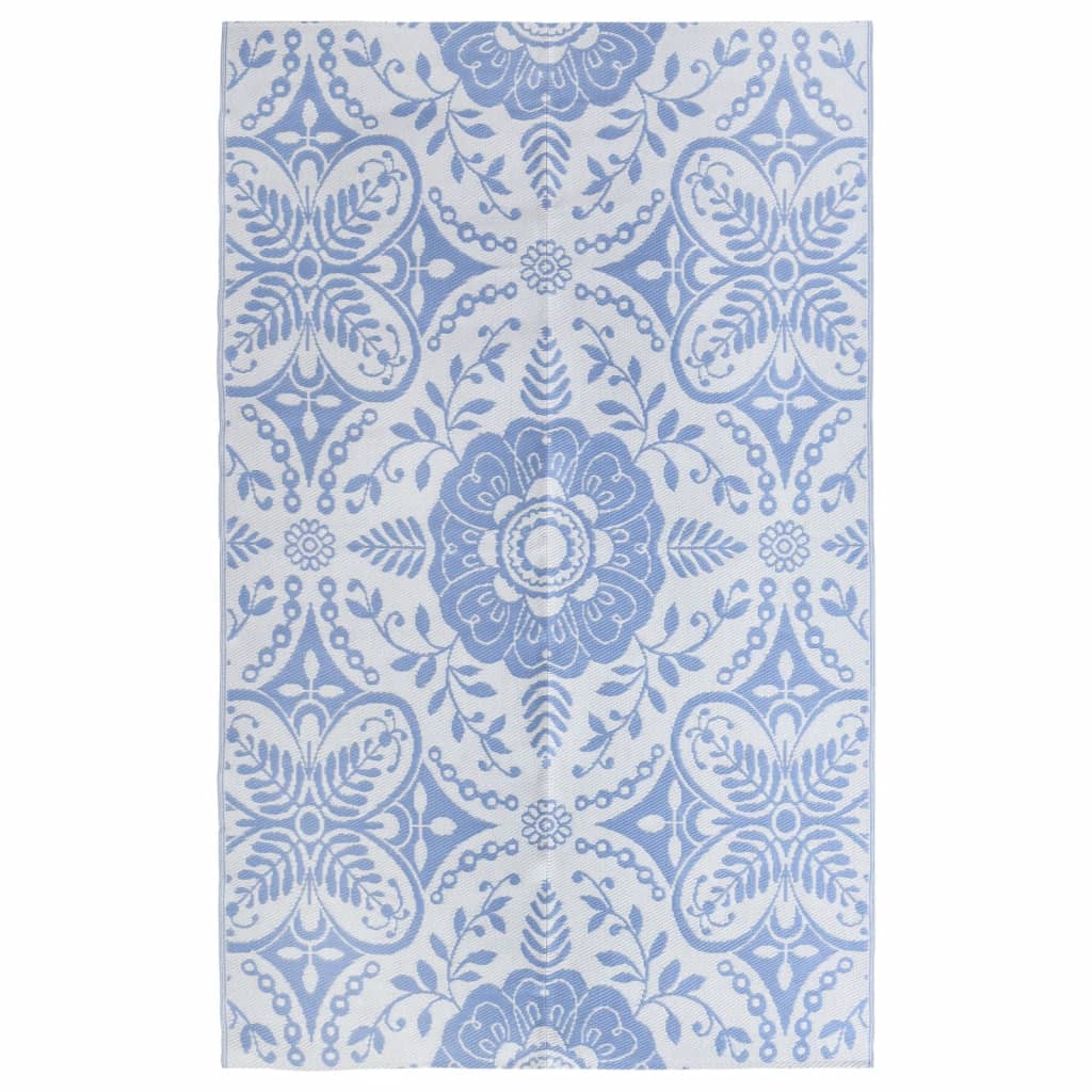 JUNG Vida Outdoor-Teppich ARAKIL Babyblau 190x290 cm PP