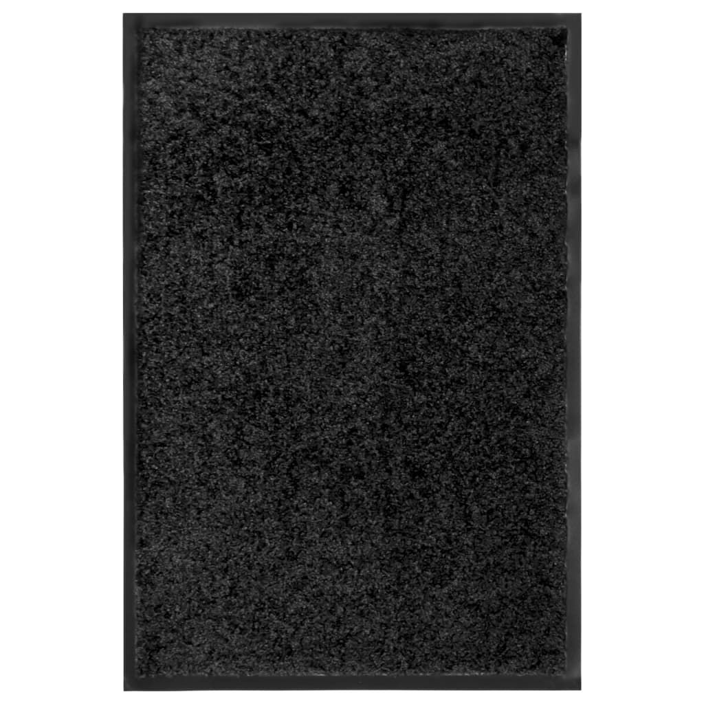 JUNG Vida Fußmatte Waschbar Schwarz 40x60 cm