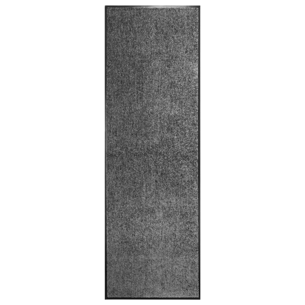 JUNG Vida Fußmatte Waschbar Anthrazit 60x180 cm