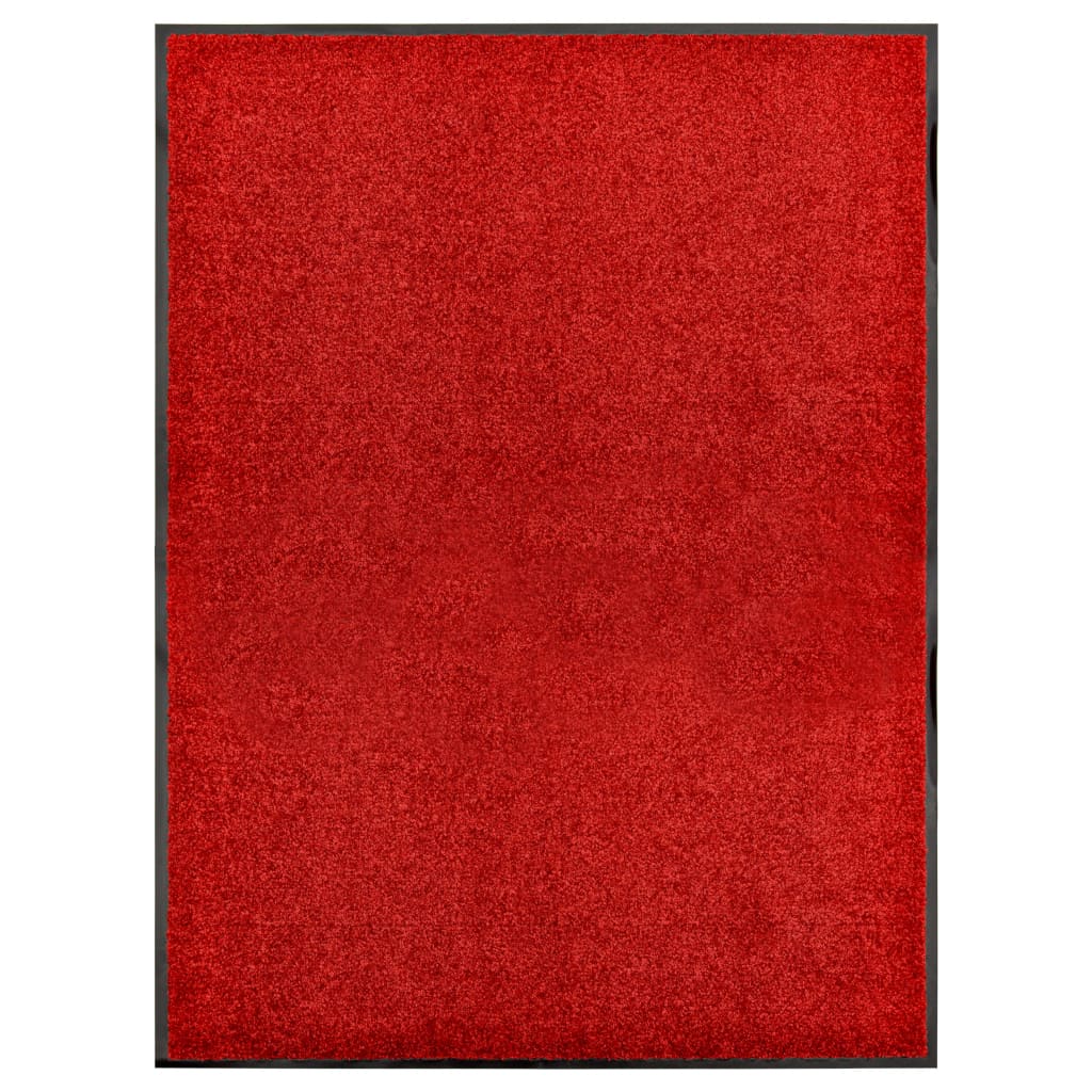 JUNG Vida Fußmatte Waschbar Rot 90x120 cm
