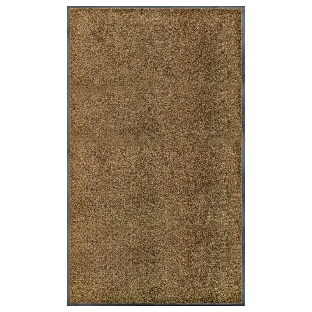 JUNG Vida Fußmatte Waschbar Braun 90x150 cm