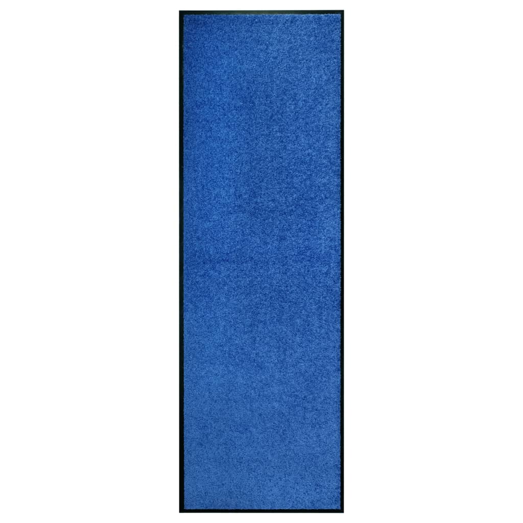JUNG Vida Fußmatte Waschbar Blau 60x180 cm