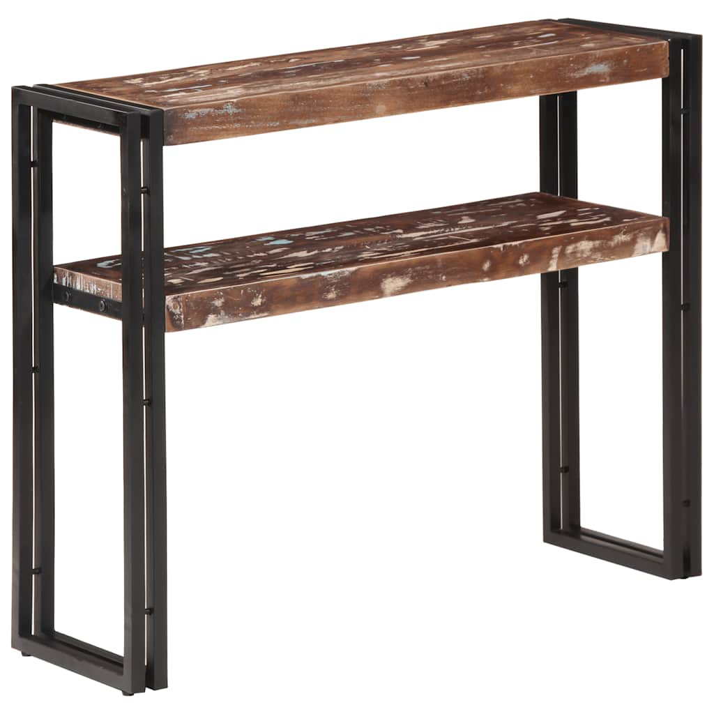 JUNG Vida Konsolentisch 90x30x75 cm Altholz Massiv