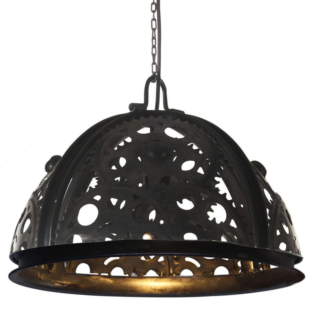 JUNG Vida Deckenlampe Industriestil Kettenrad-Design 45 cm E27