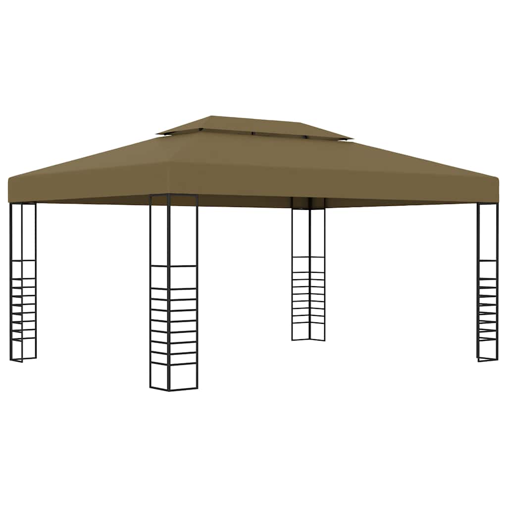 JUNG Vida Pavillon 3x4 m Taupe 180 g/m²