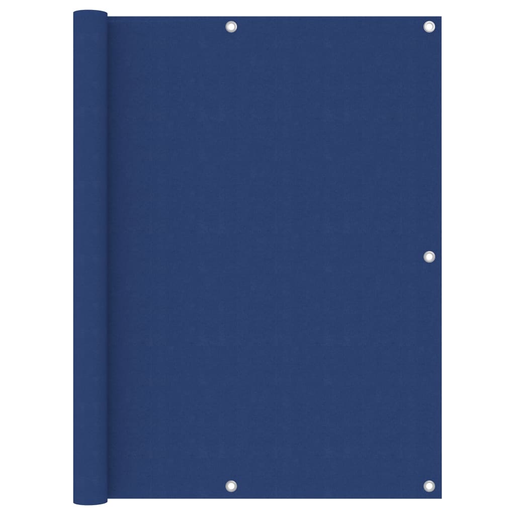 JUNG Vida Balkon-Sichtschutz Blau 120x600 cm Oxford-Gewebe